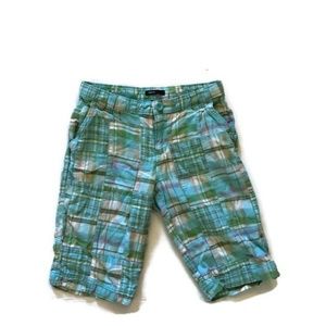 Gap Kids Girls Plaid Bermuda Shorts